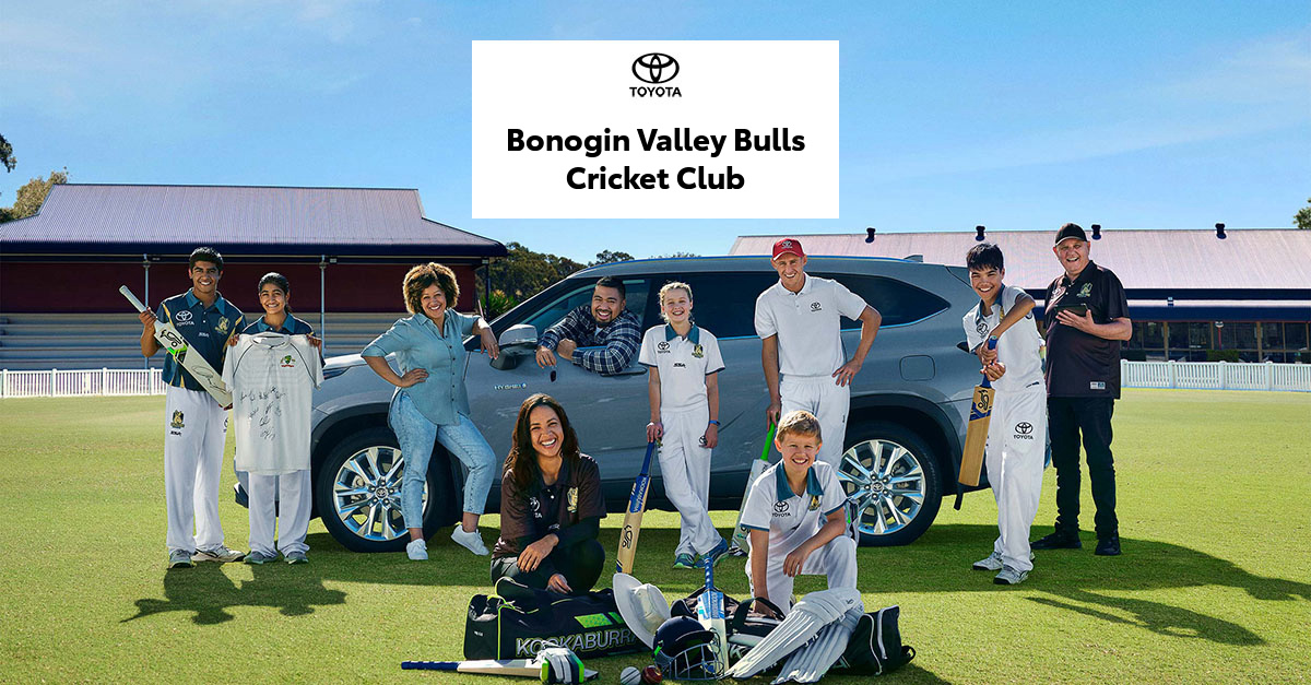 Toyota Good For Cricket Raffle Support Bonogin Valley Bulls Cricket