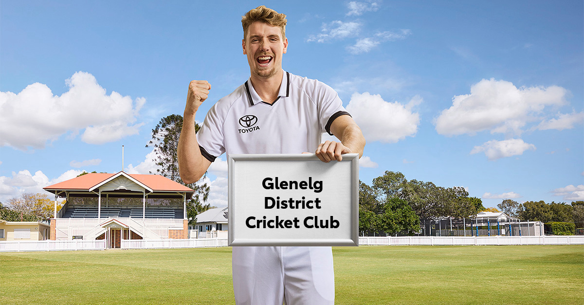 Toyota Good for Cricket Raffle - Support Glenelg District Cricket Club and Buy a Ticket