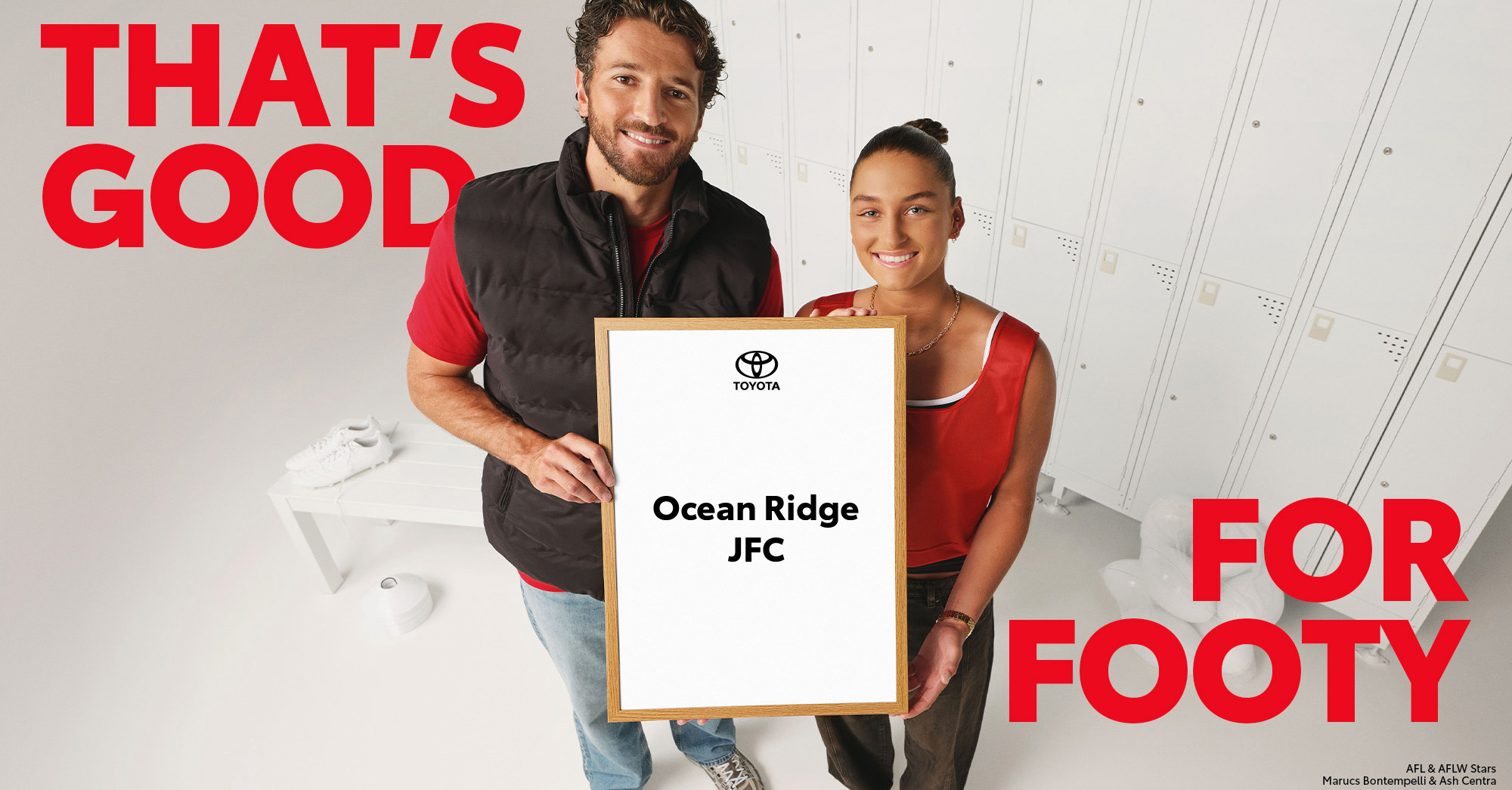 Toyota Good for Footy Raffle - Support Ocean Ridge JFC and Buy a Ticket